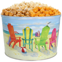 Tri-Flavor, Beach Chairs, 2.5gal Tin