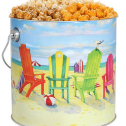 Tri-Flavor, Beach Chairs, 3gal Tin